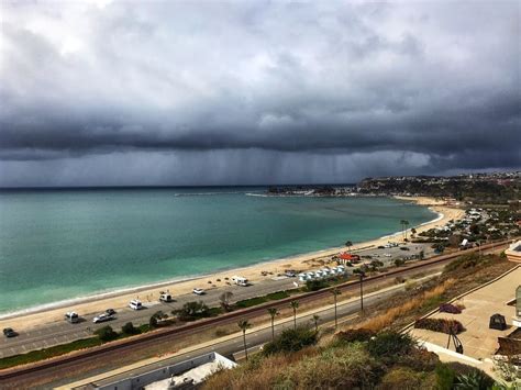 Hilary was downgraded a few hours before landfall to a tropical storm as rain from the storm started spreading in Southern California, the National Weather Service said. . San clemente weather